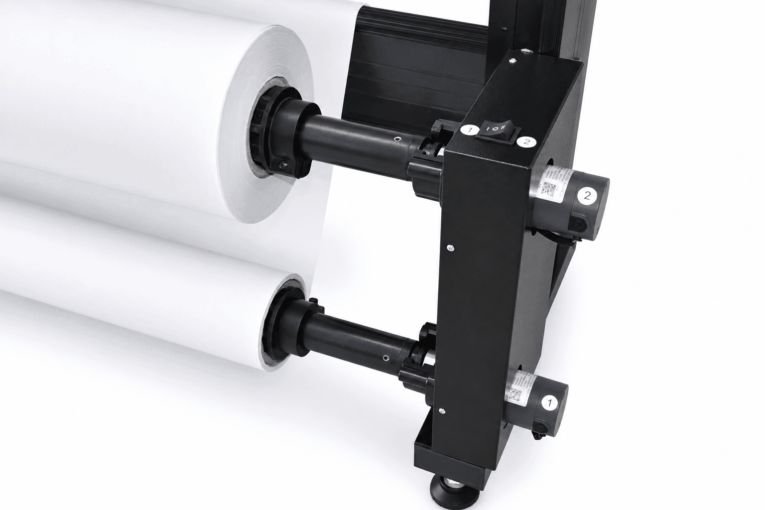 Epson Inkjet Plotter: independently driven roll holders